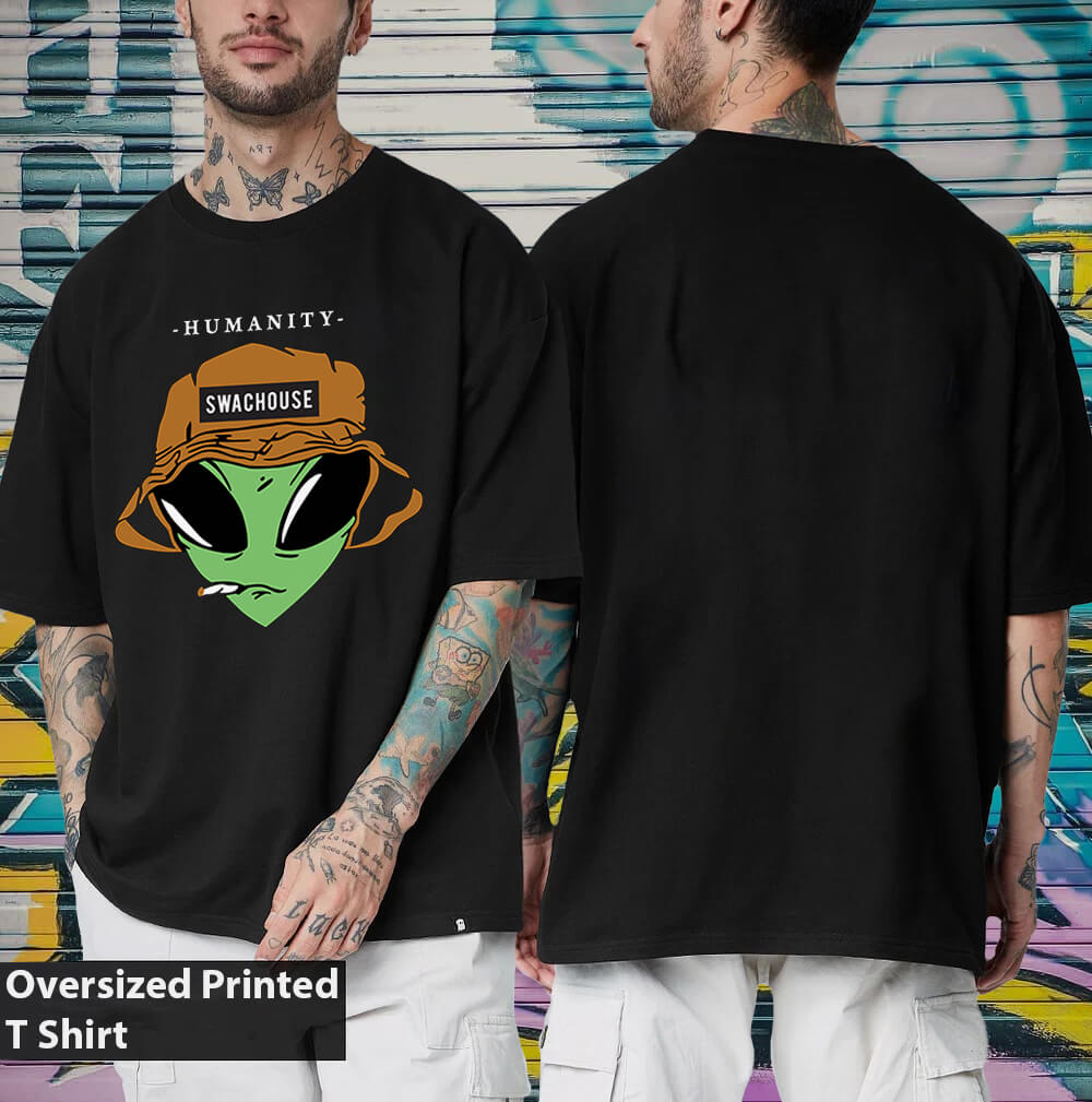 Alien T Shirt - Oversized T Shirt