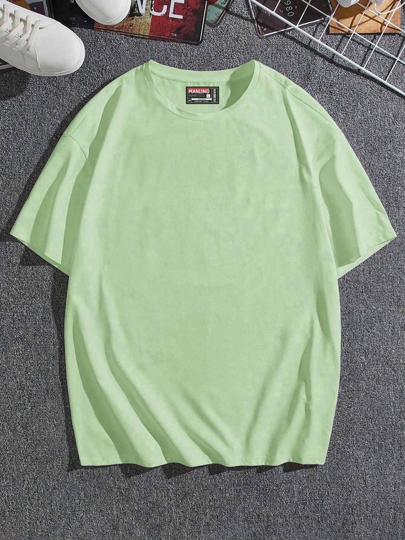 Lite Green Color Oversized Tshirt