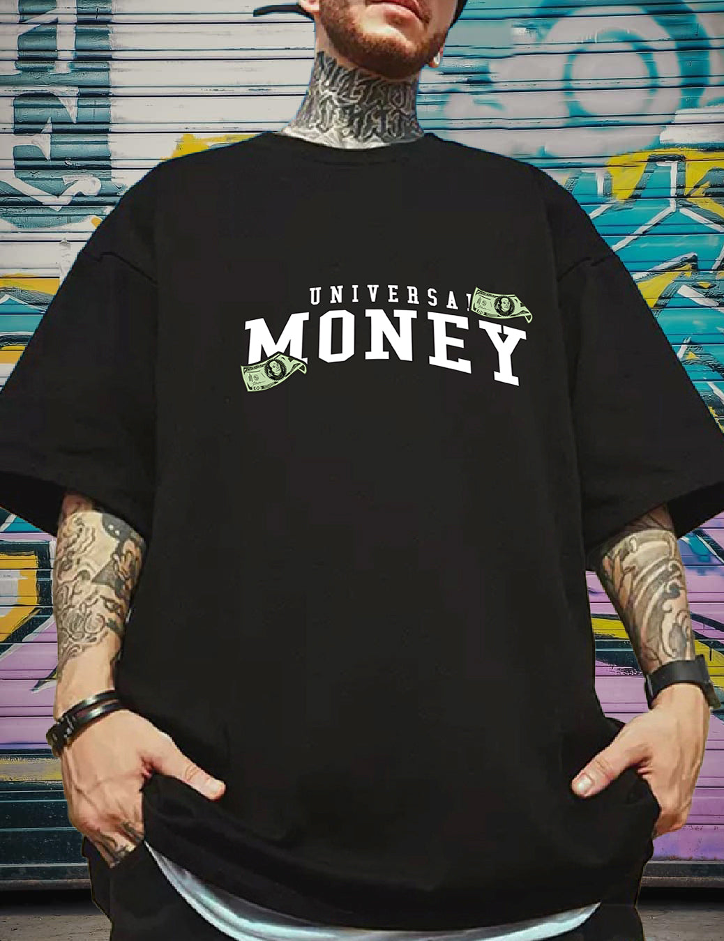 money t shirt - Oversized Tshirt