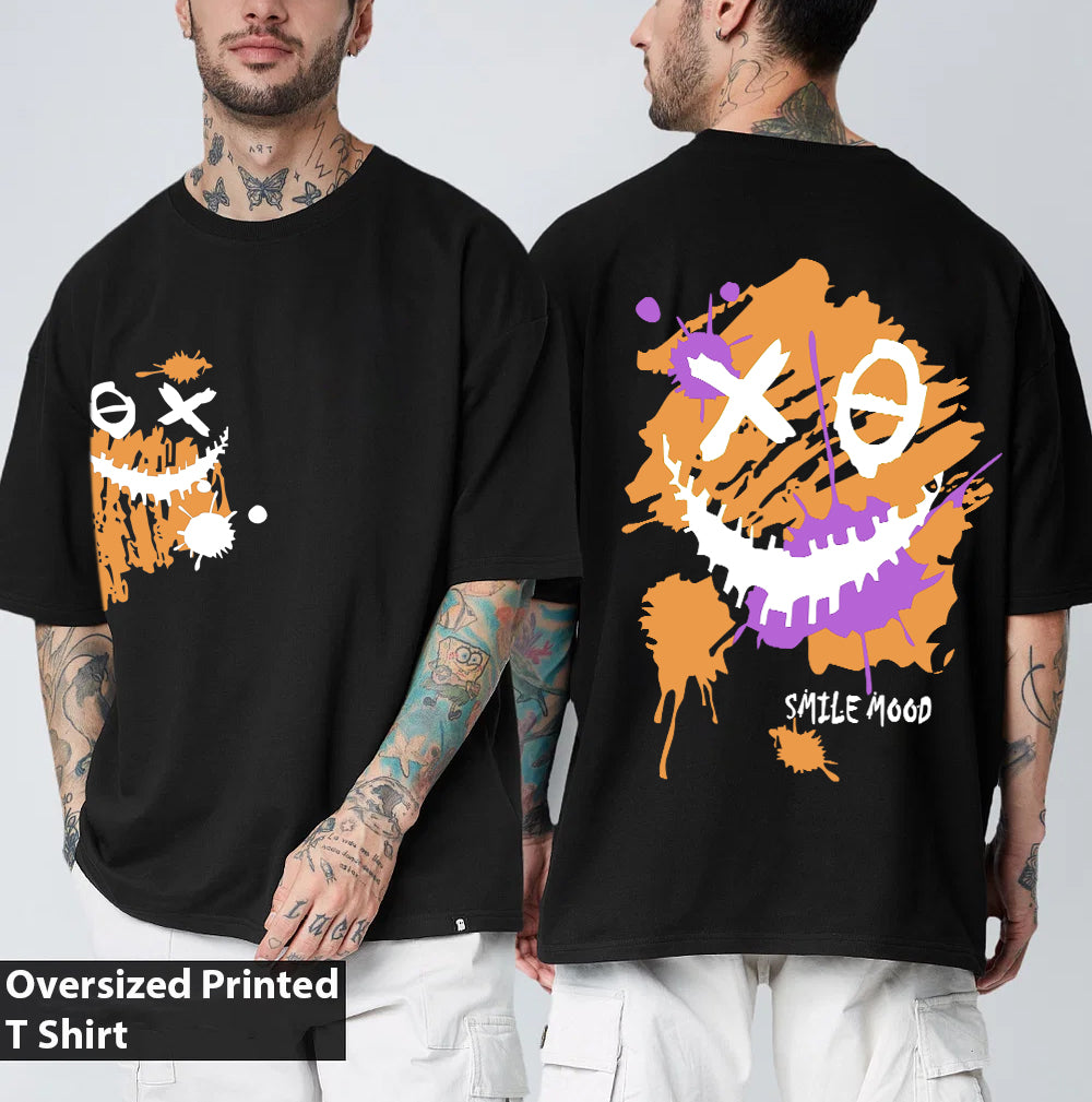 Smile Mood - Oversized Tshirt