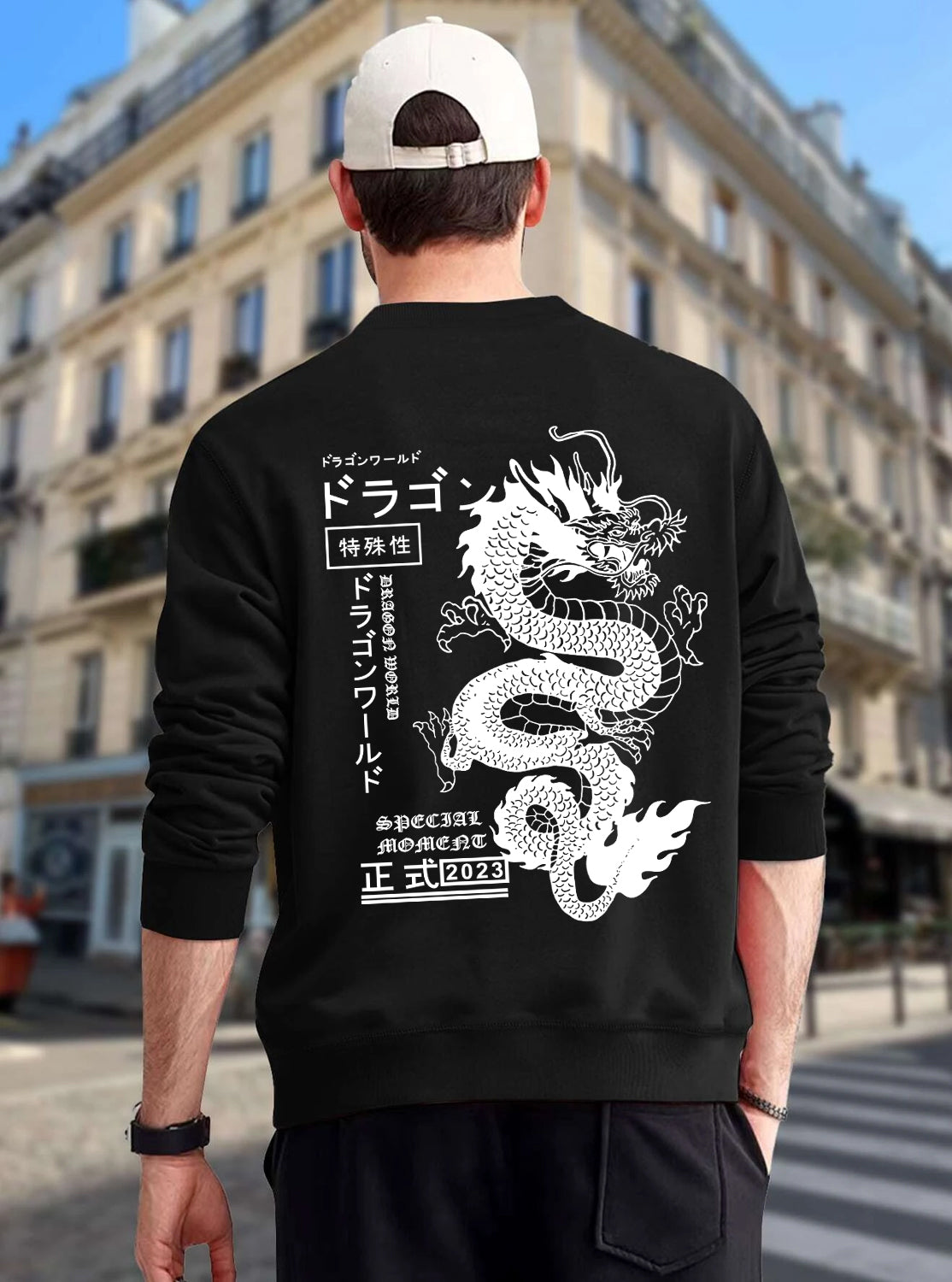 Chinese Dragon Sweatshirt Manlino