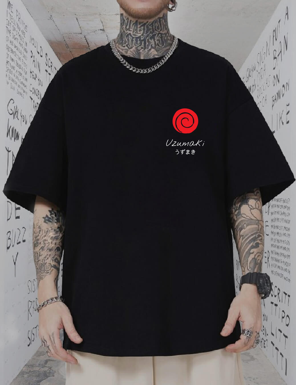 Naruto - Oversized T shirt