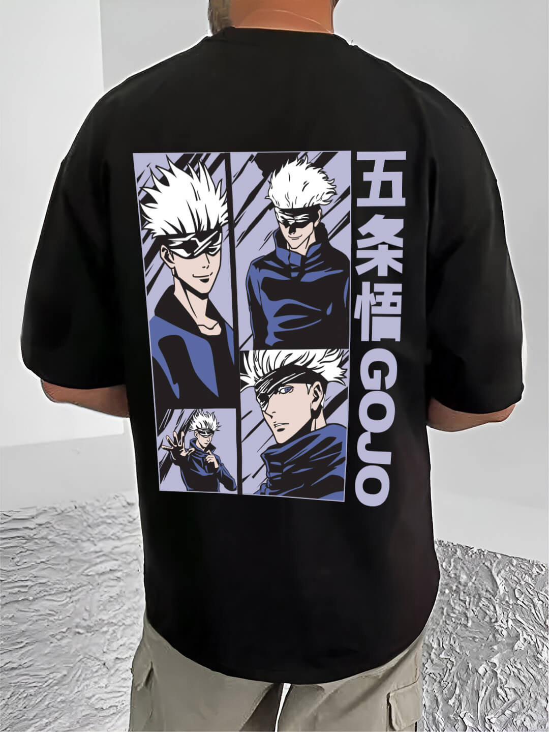 gojo tshirt - Oversized T shirt