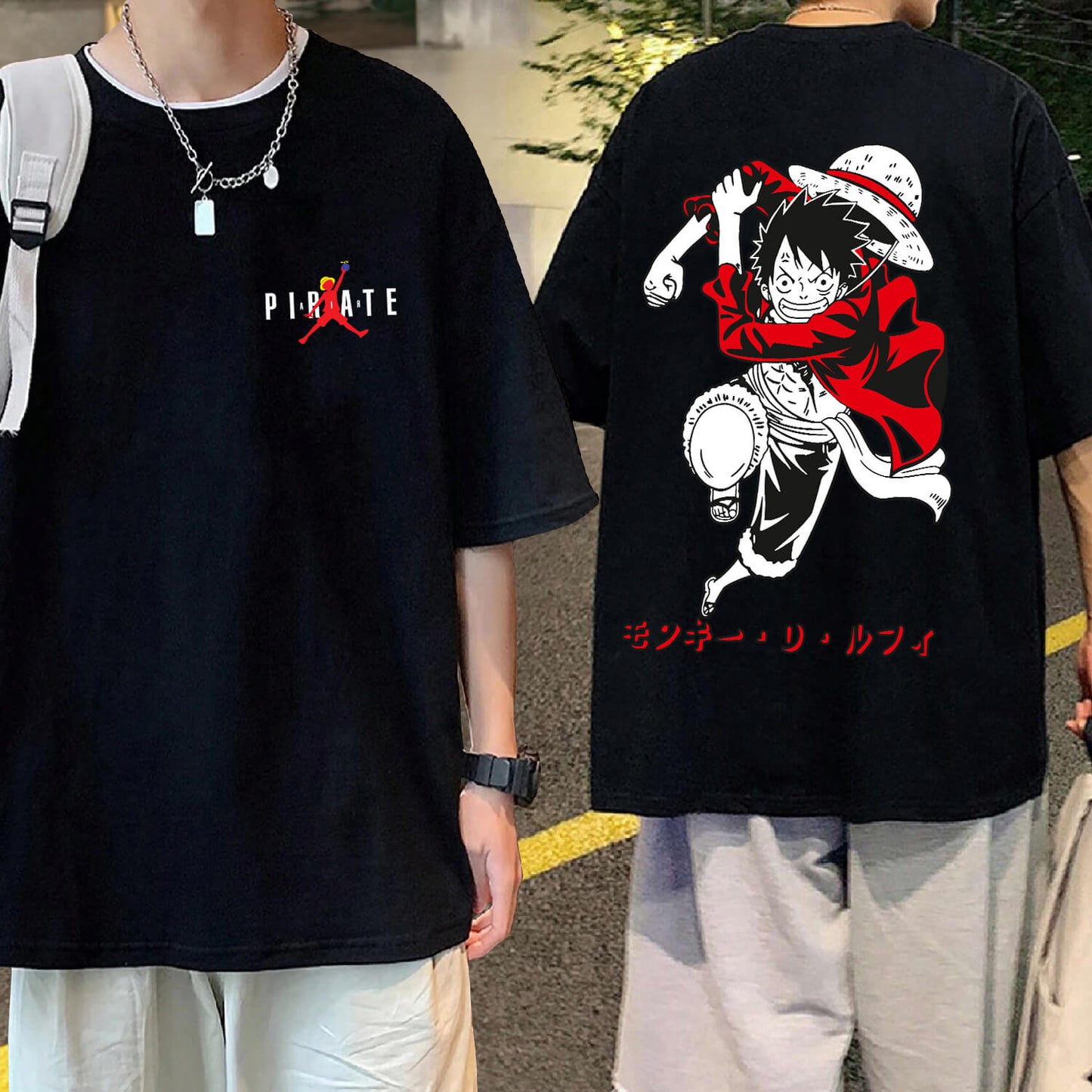 Monkey d Luffy - Oversized Tshirt