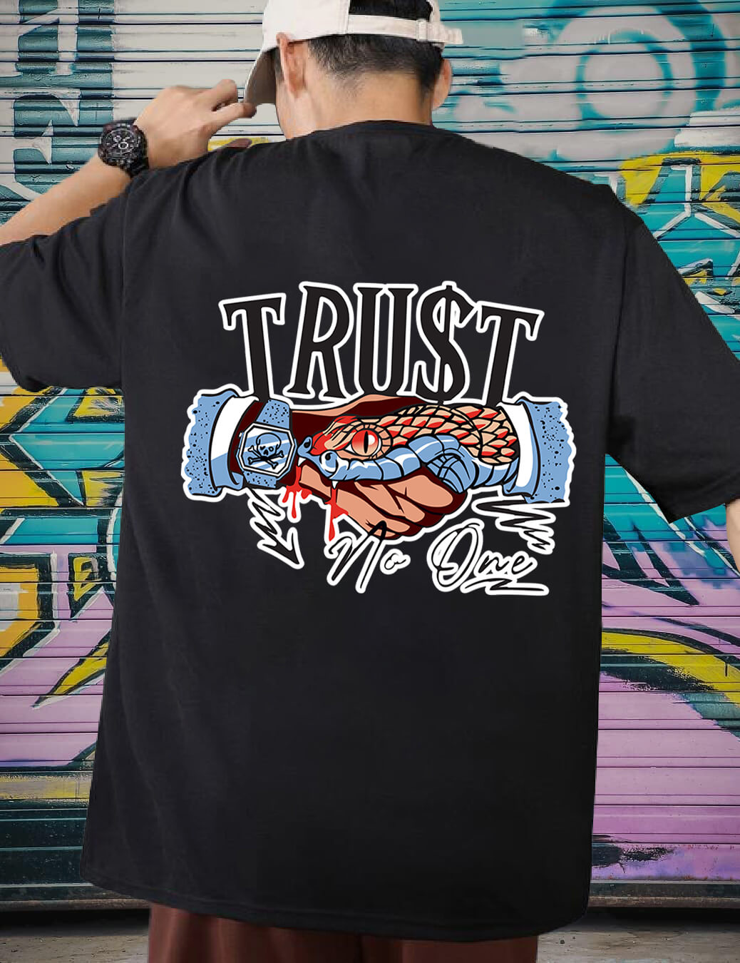 trust me t shirt- oversized t shirt