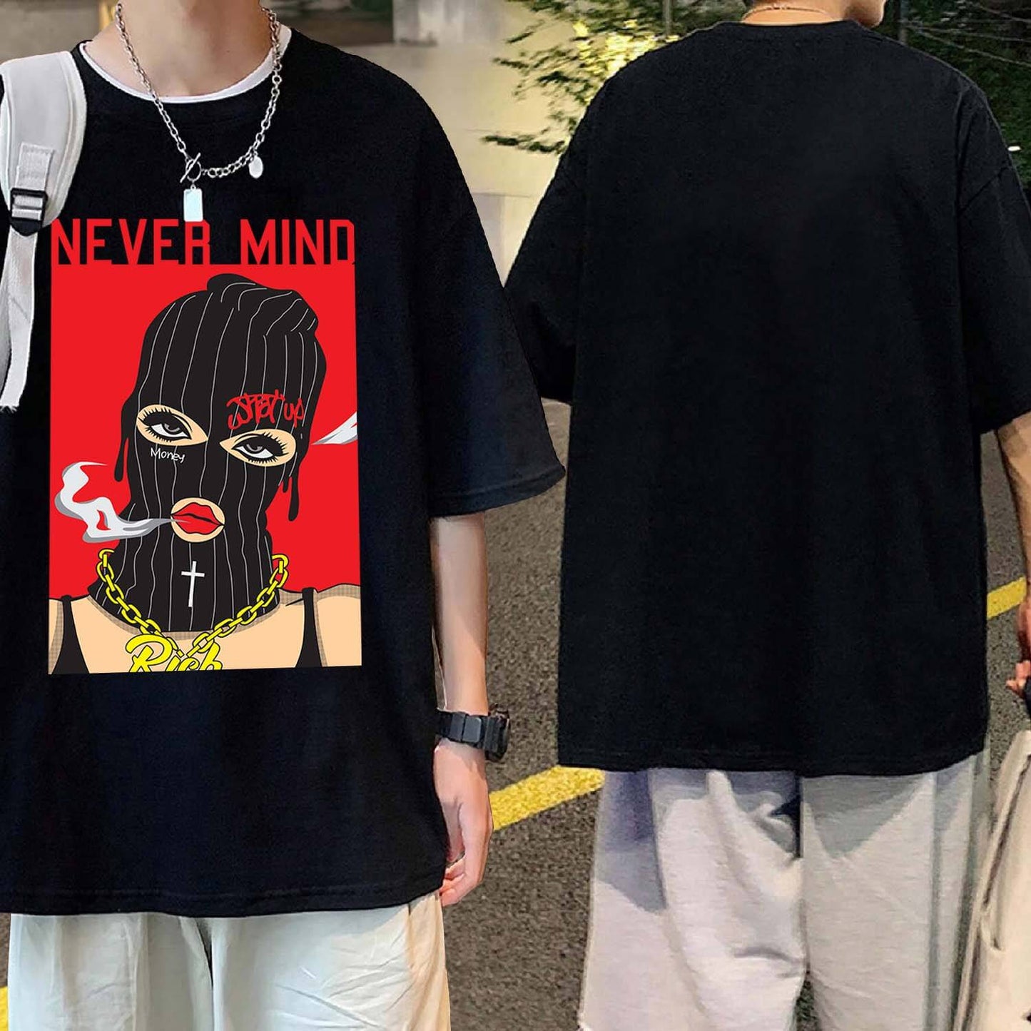 Gangster T Shirt - Oversized T Shirt