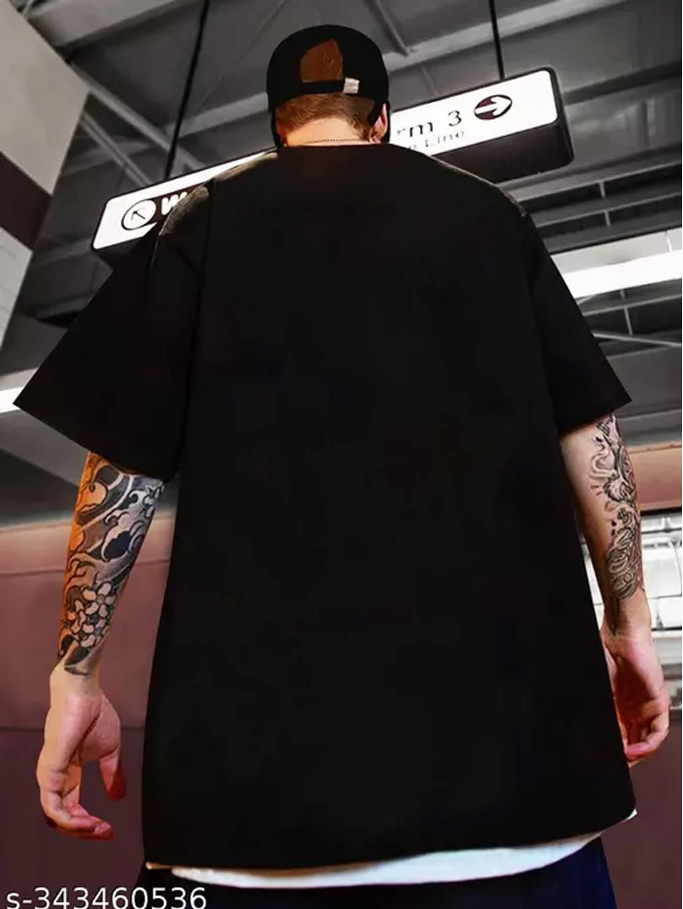 Kungfu Teddy - Oversized T shirt