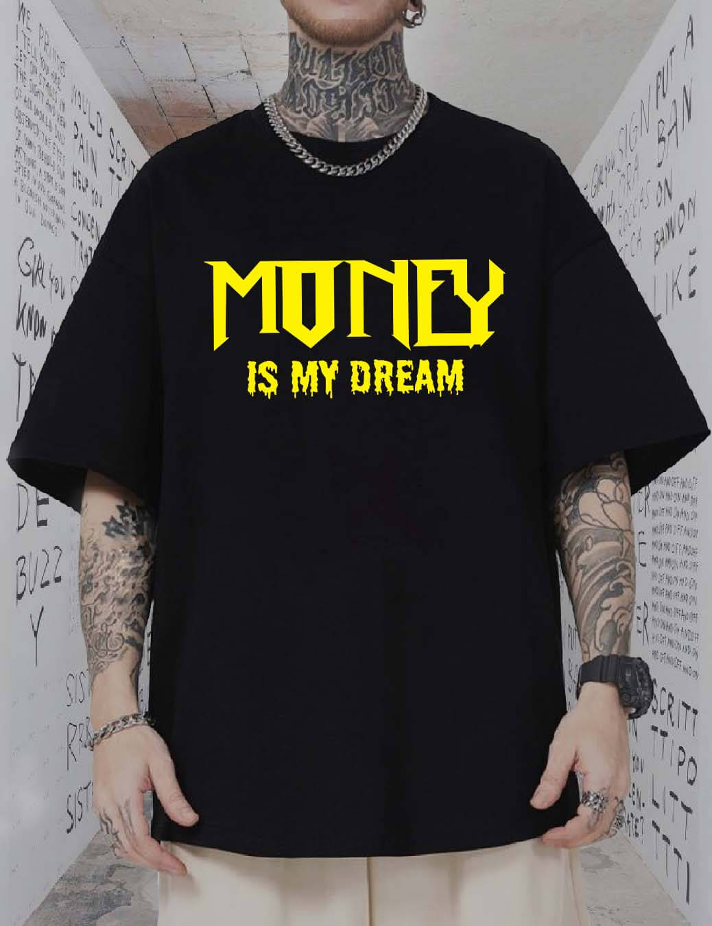 Money T Shirt - Oversized T Shirt