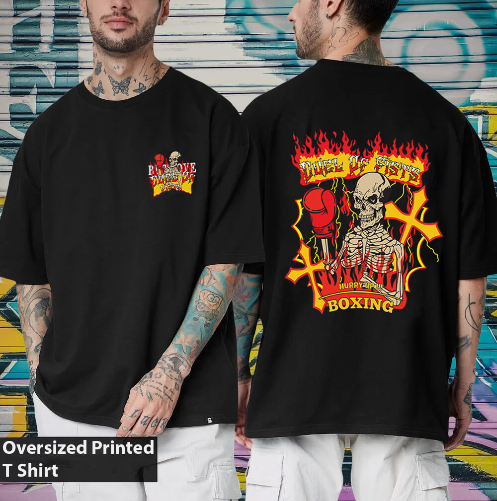 skull t shirt - Oversized T shirt