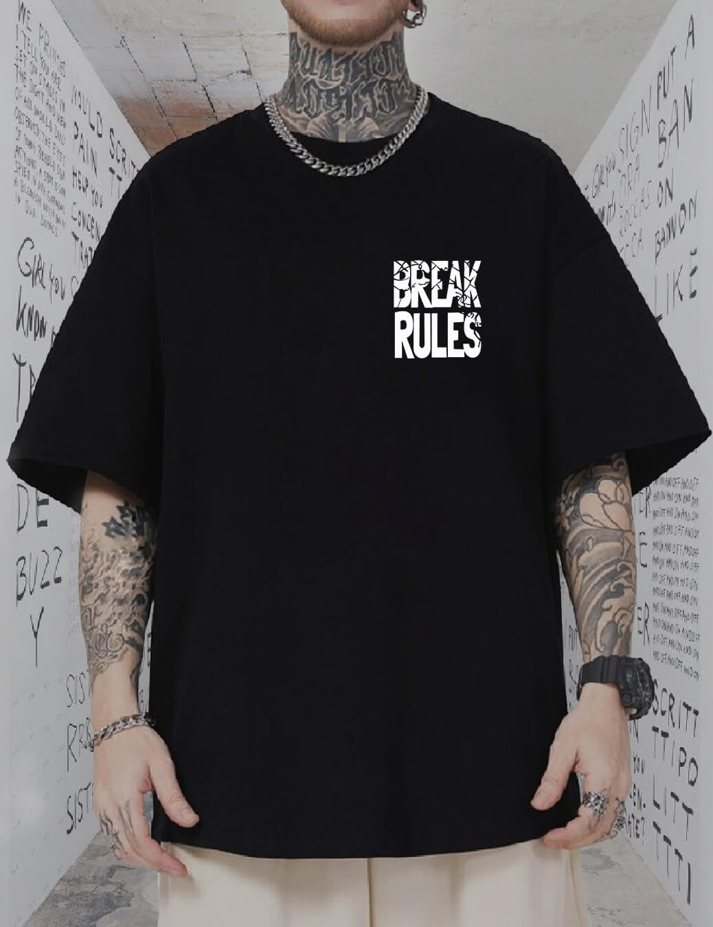 Quote - Oversized T shirt