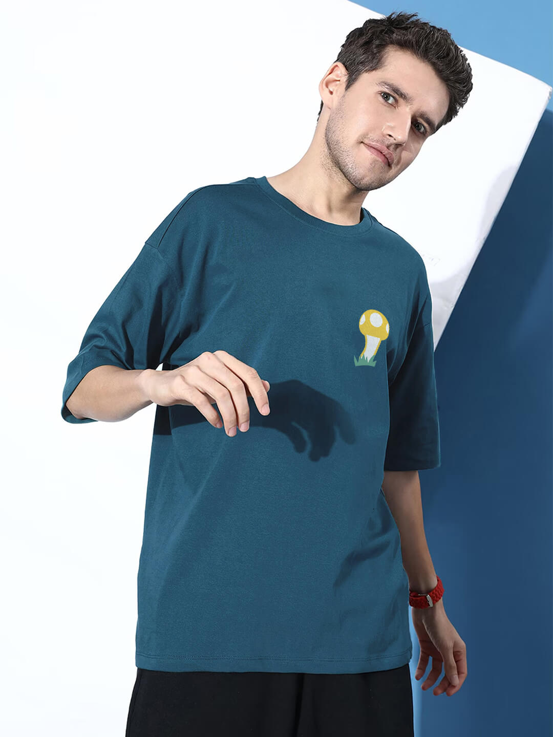 printed t shirt-Oversized T-shirt