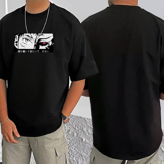printed t shirt-Oversized Tshirt