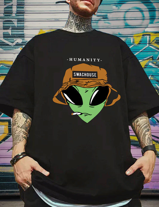Alien T Shirt - Oversized T Shirt