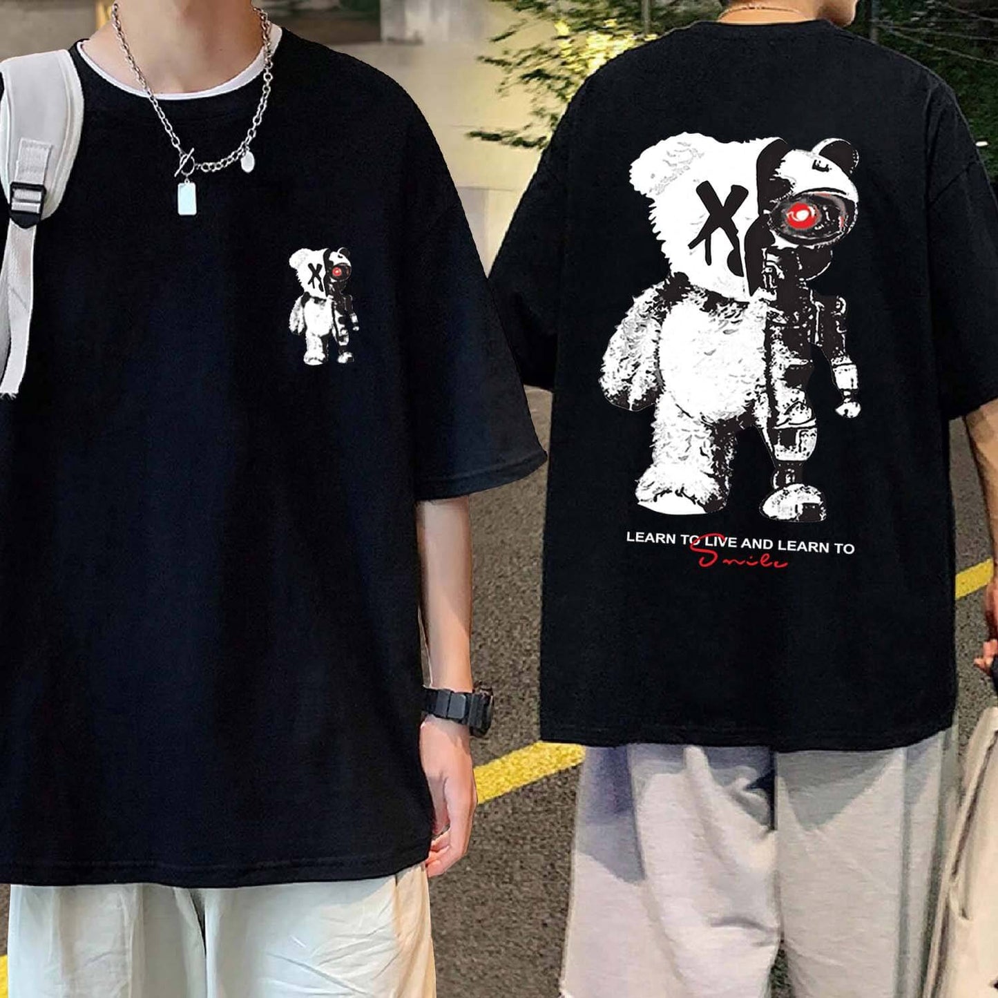 Teddy T Shirt - Oversized T Shirt