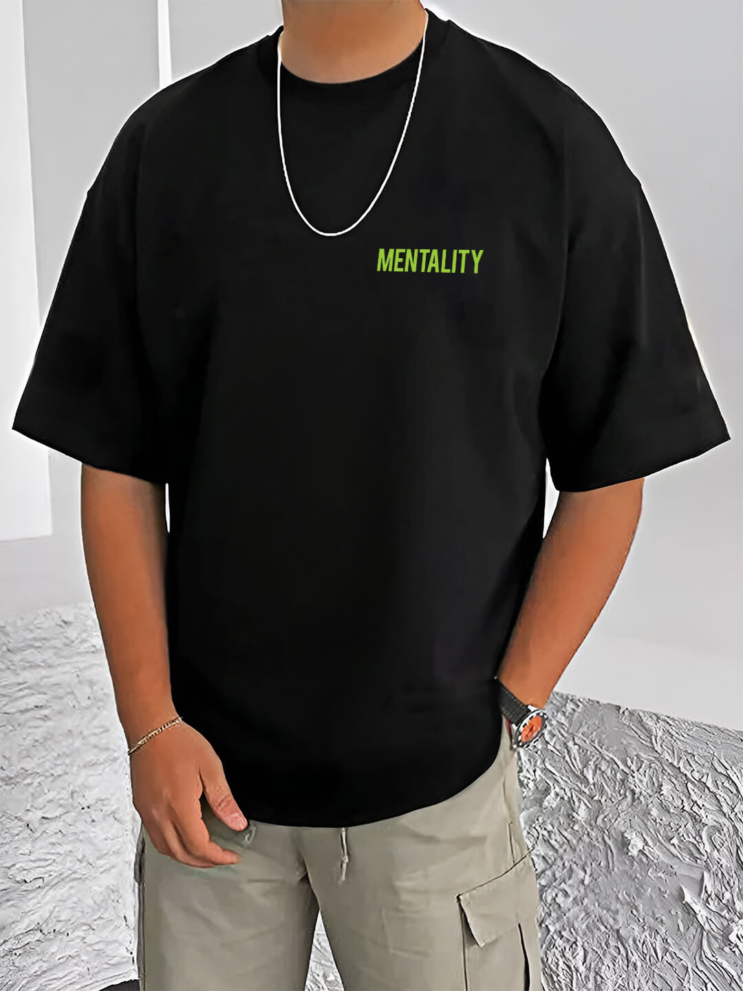 Mentality t shirt-Oversized Tshirt