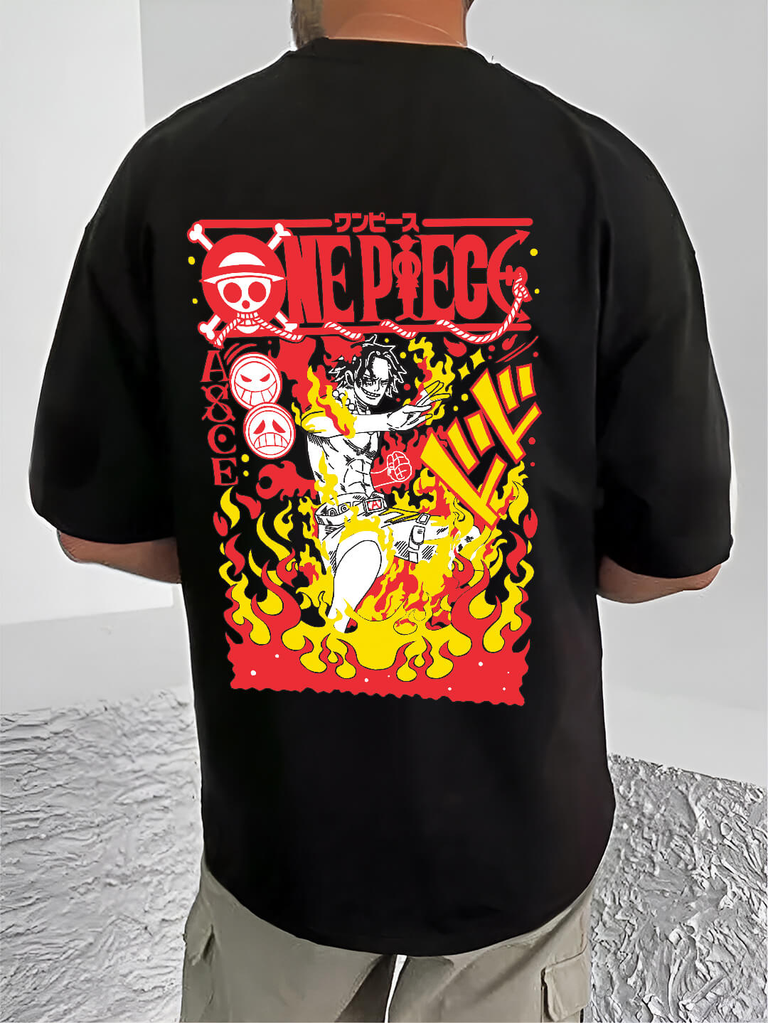one piece t shirt-Oversized Tshirt