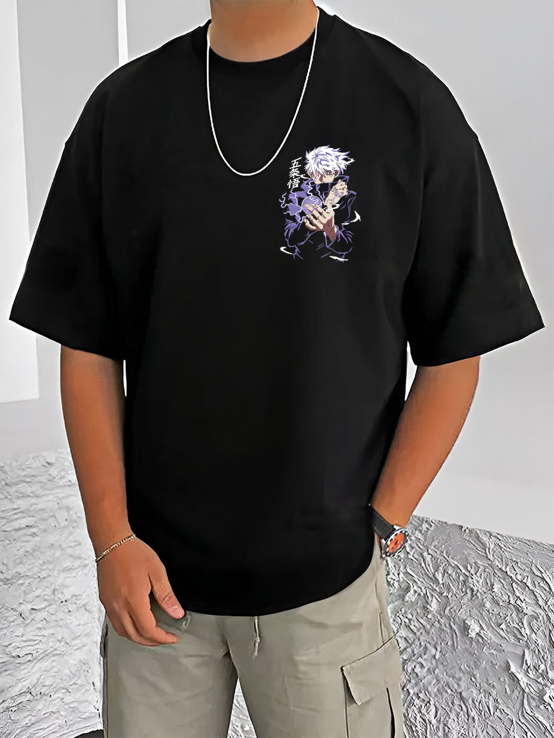 jujutsu kaisen t shirt-Oversized Tshirt