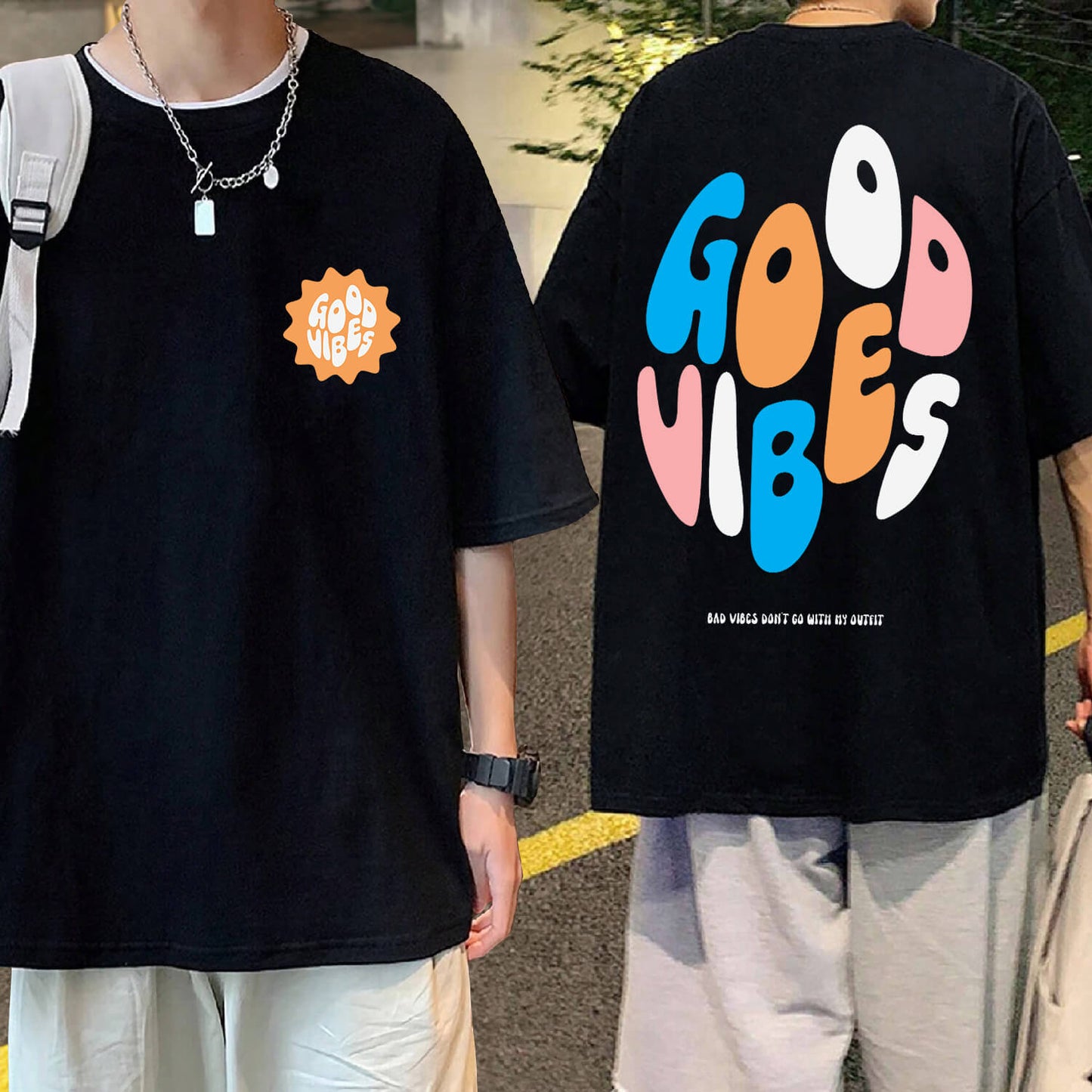 Good Vibes - Oversized Tshirt