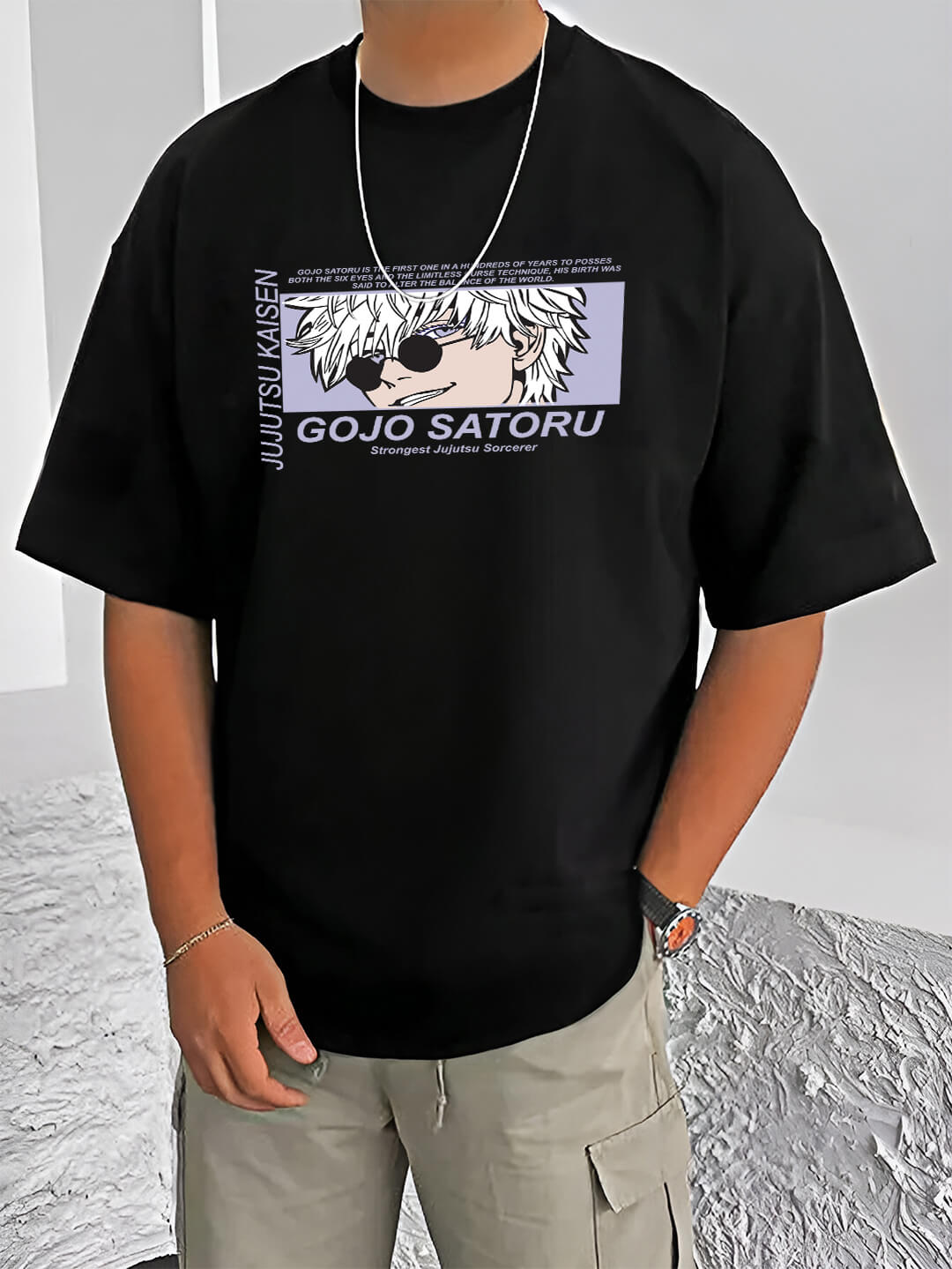 gojo tshirt - Oversized T shirt