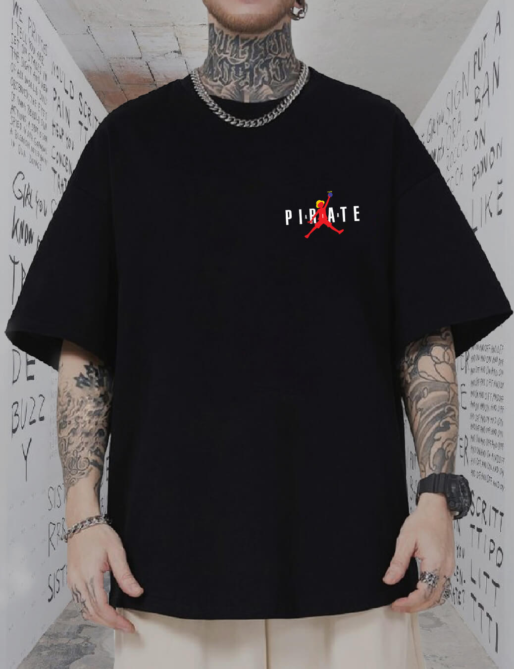 Monkey d Luffy - Oversized Tshirt