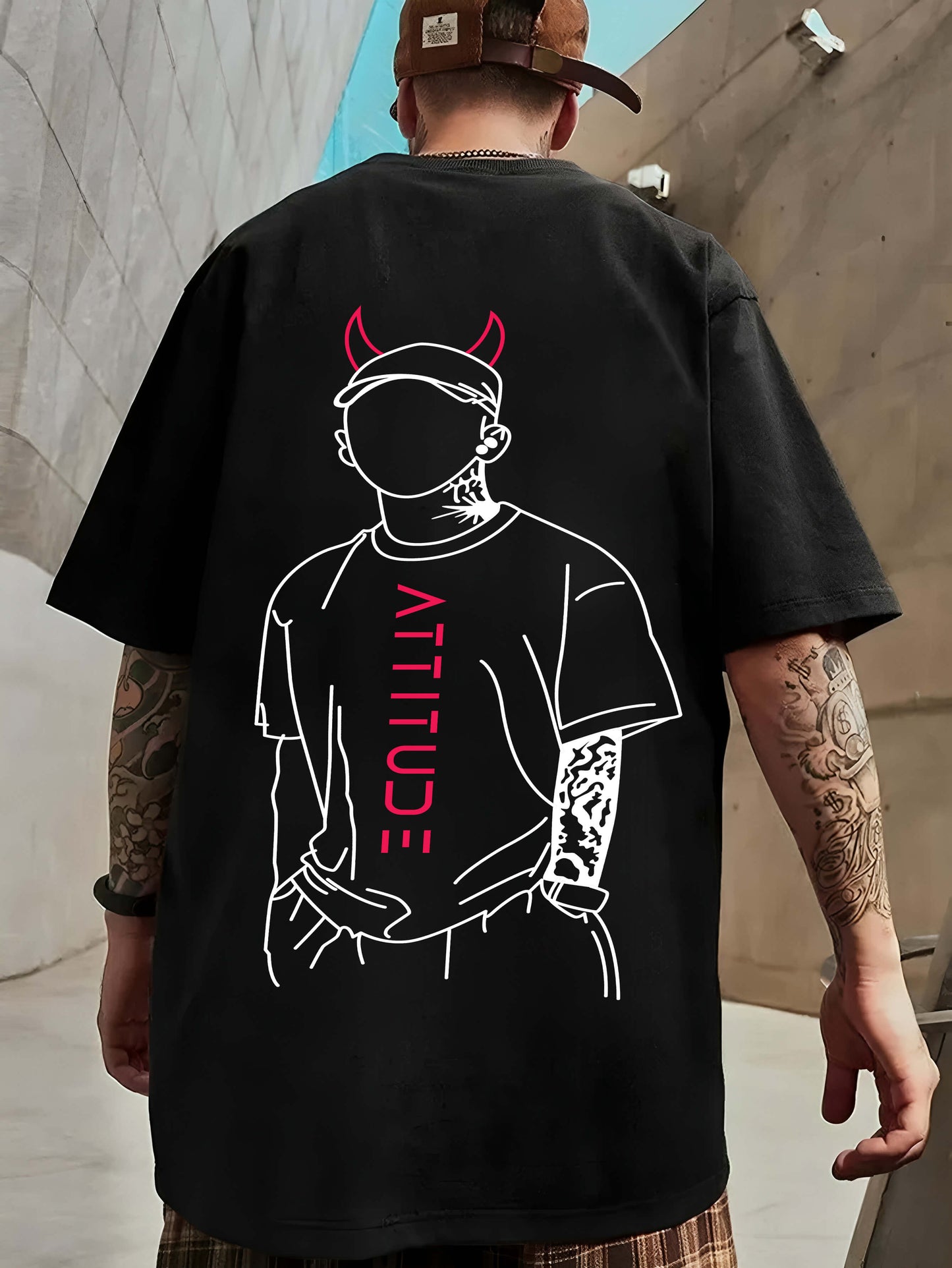 Attitude - Oversized Tshirt