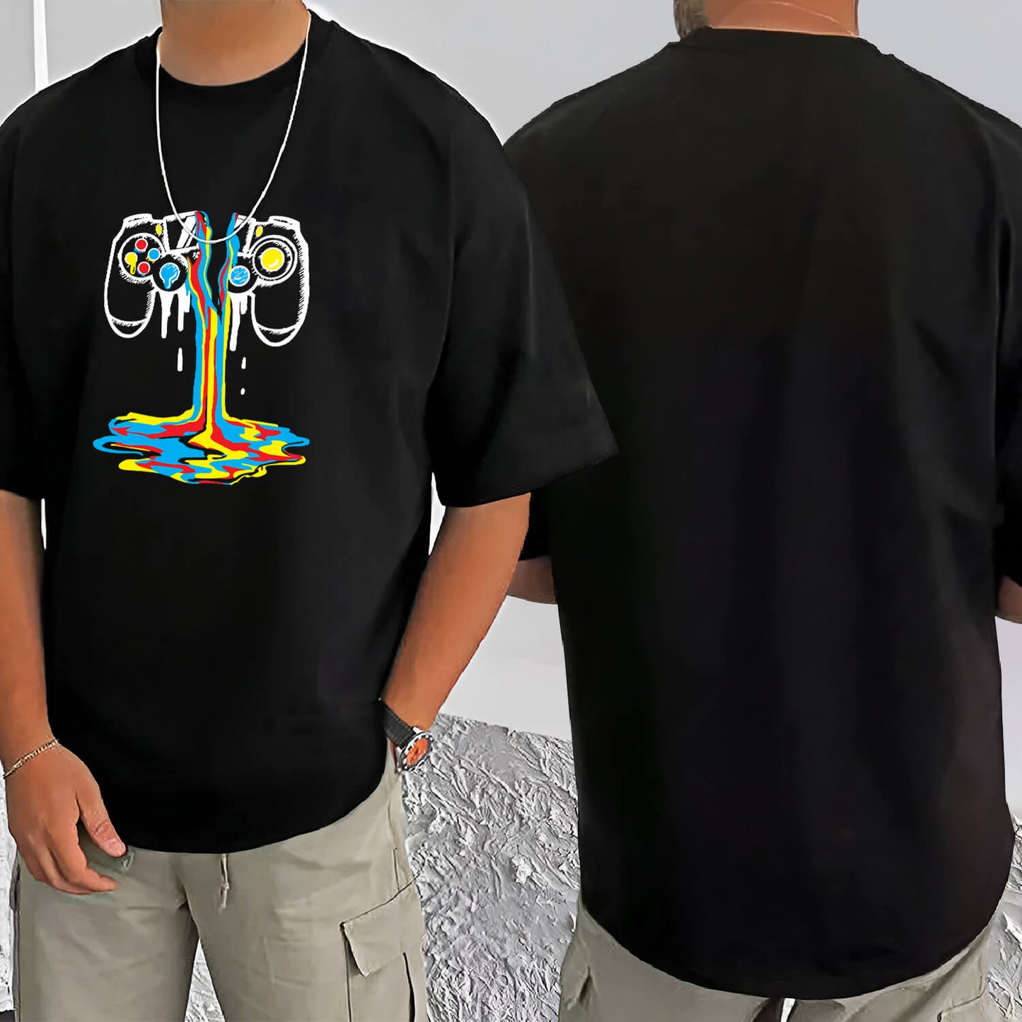 gaming t shirt-Oversized Tshirt