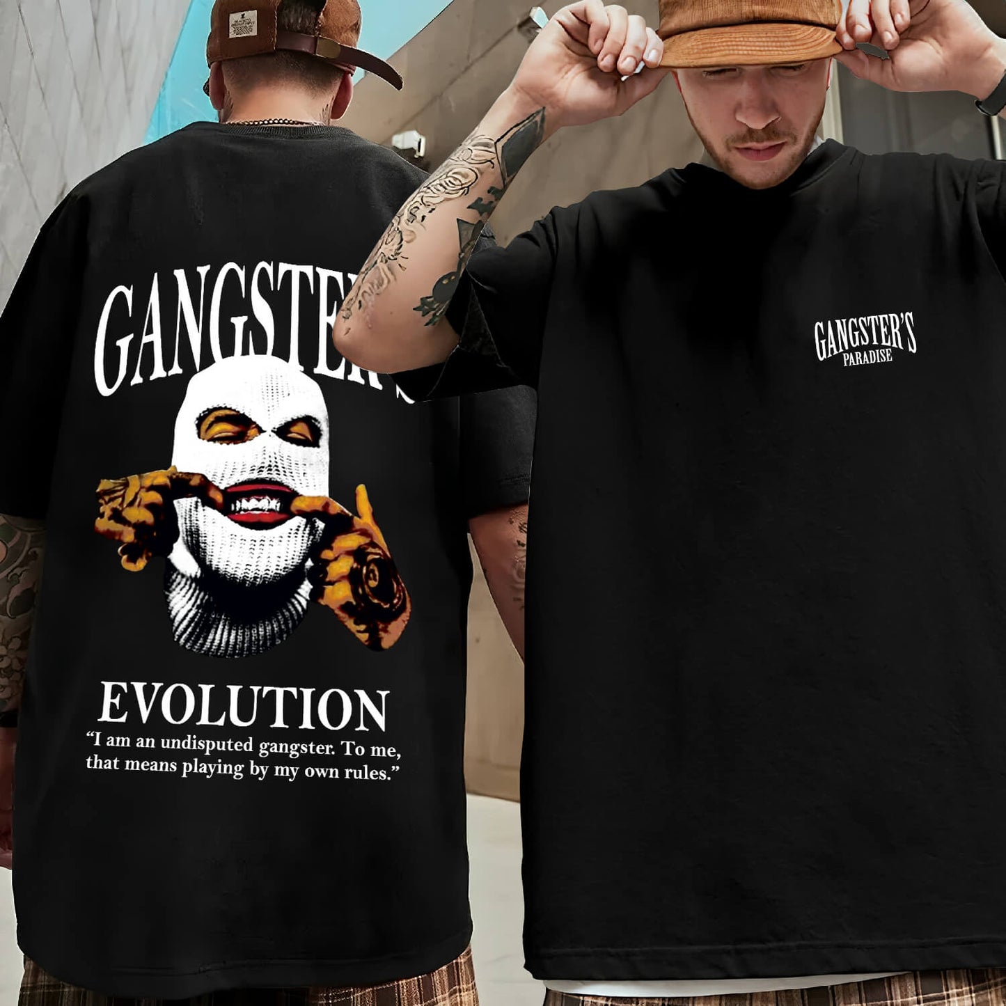 Gangster - Oversized Tshirt