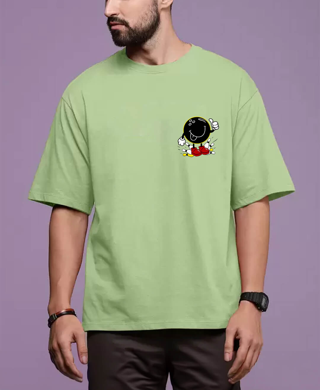 emoji t shirt-Oversized Tshirt