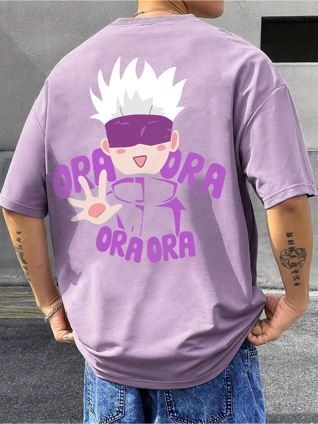 gojo t shirt-Oversized Tshirt