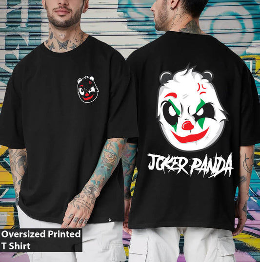panda oversized t shirt men