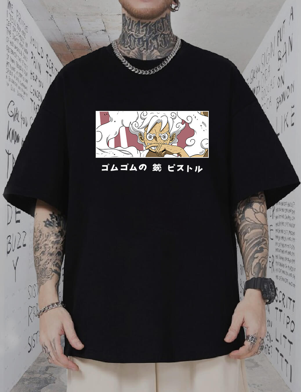 Monkey d Luffy - Oversized Tshirt