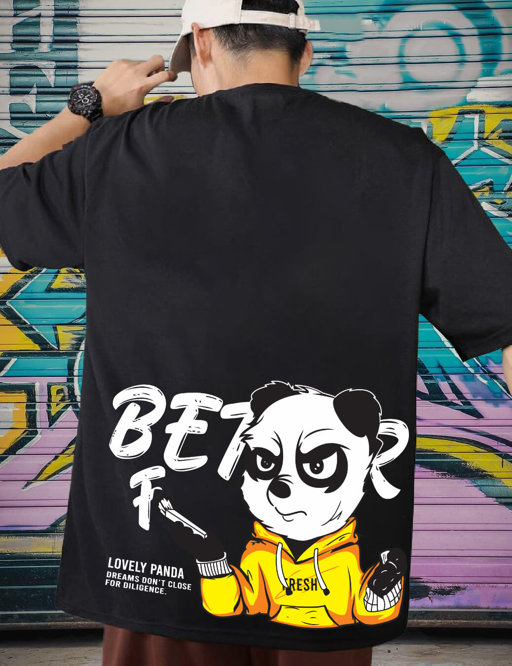 Panda - Oversized Tshirt