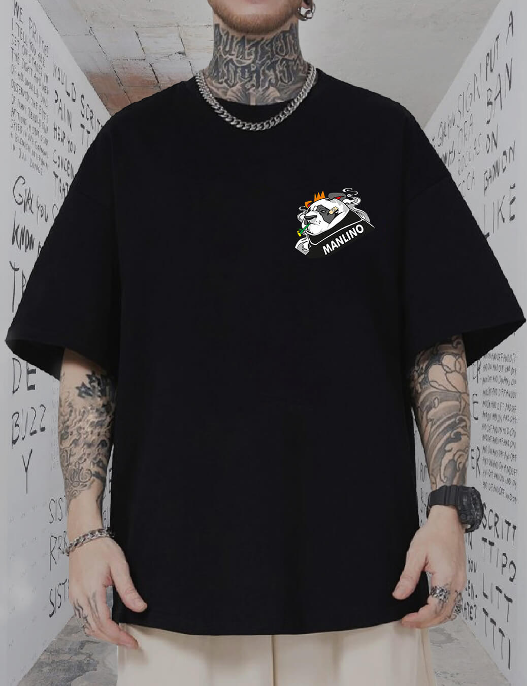 Panda - Oversized Tshirt