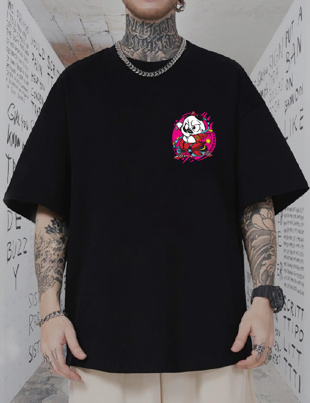 Panda - Oversized Tshirt