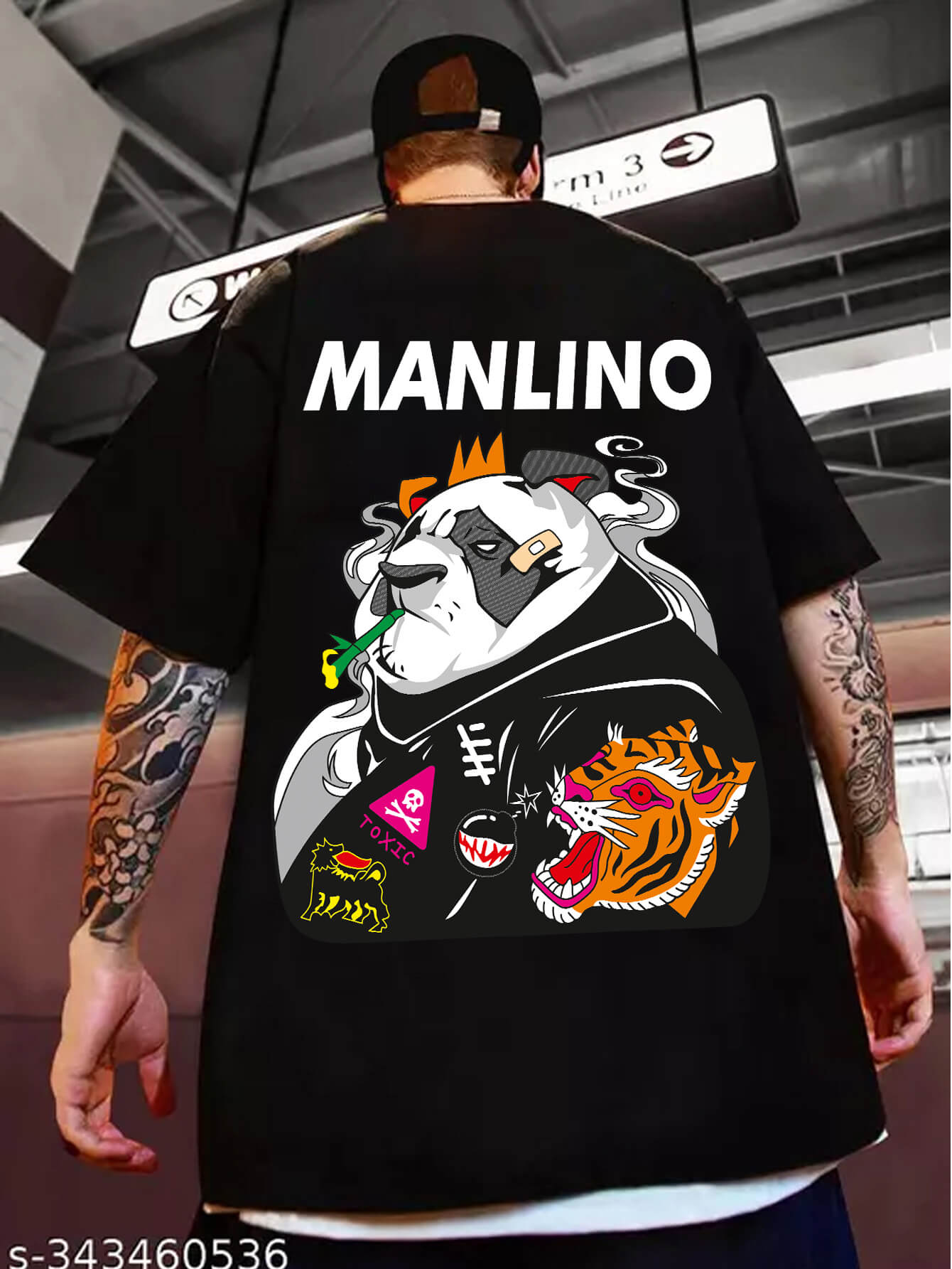 Panda - Oversized Tshirt