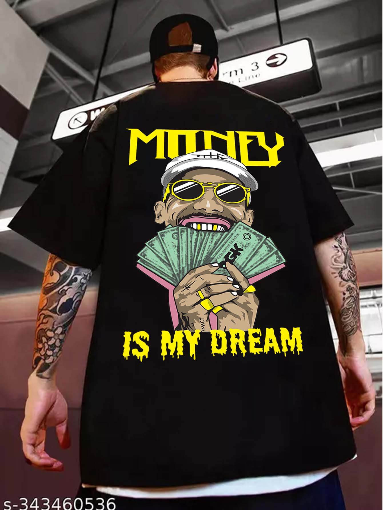 Money T Shirt - Oversized T Shirt