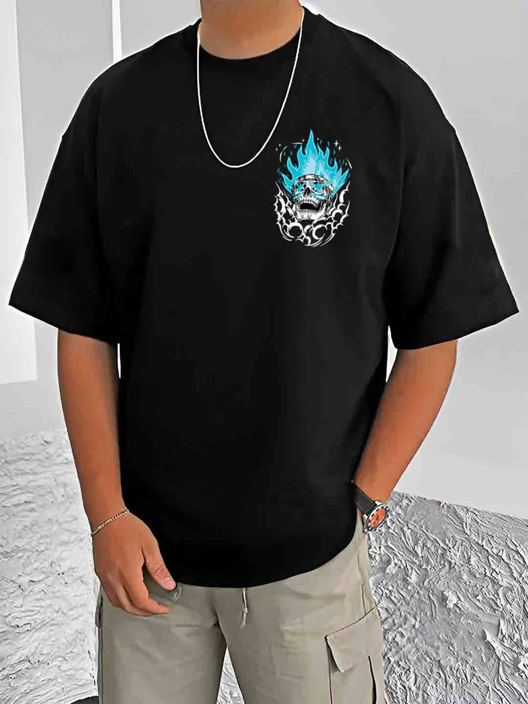 Skull - Oversized T Shirt
