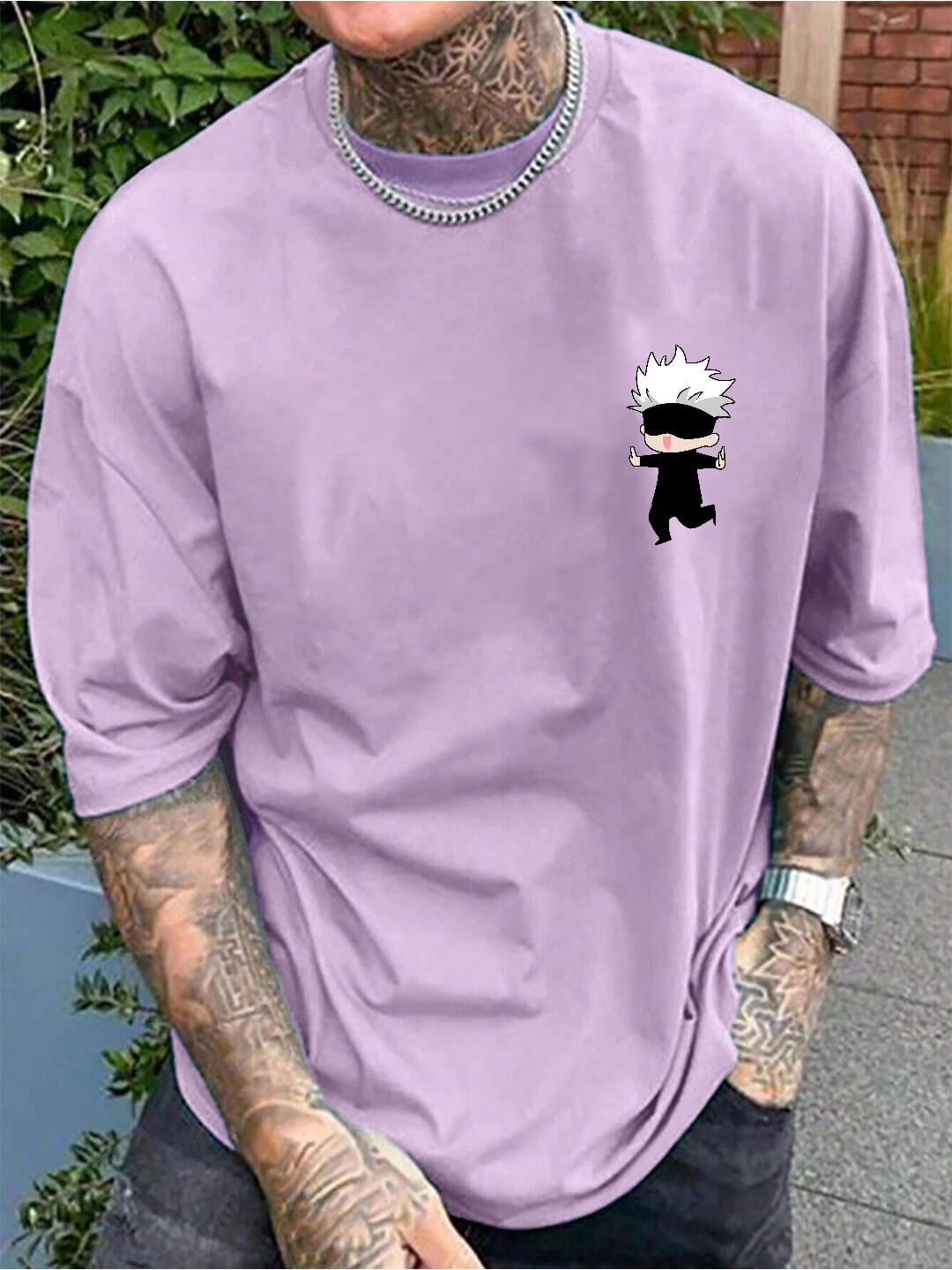 gojo t shirt-Oversized Tshirt