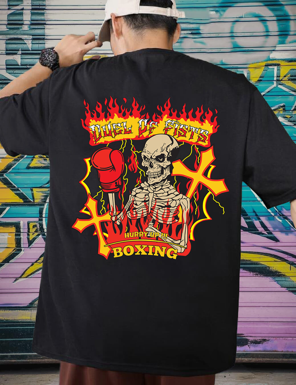 skull t shirt - Oversized T shirt