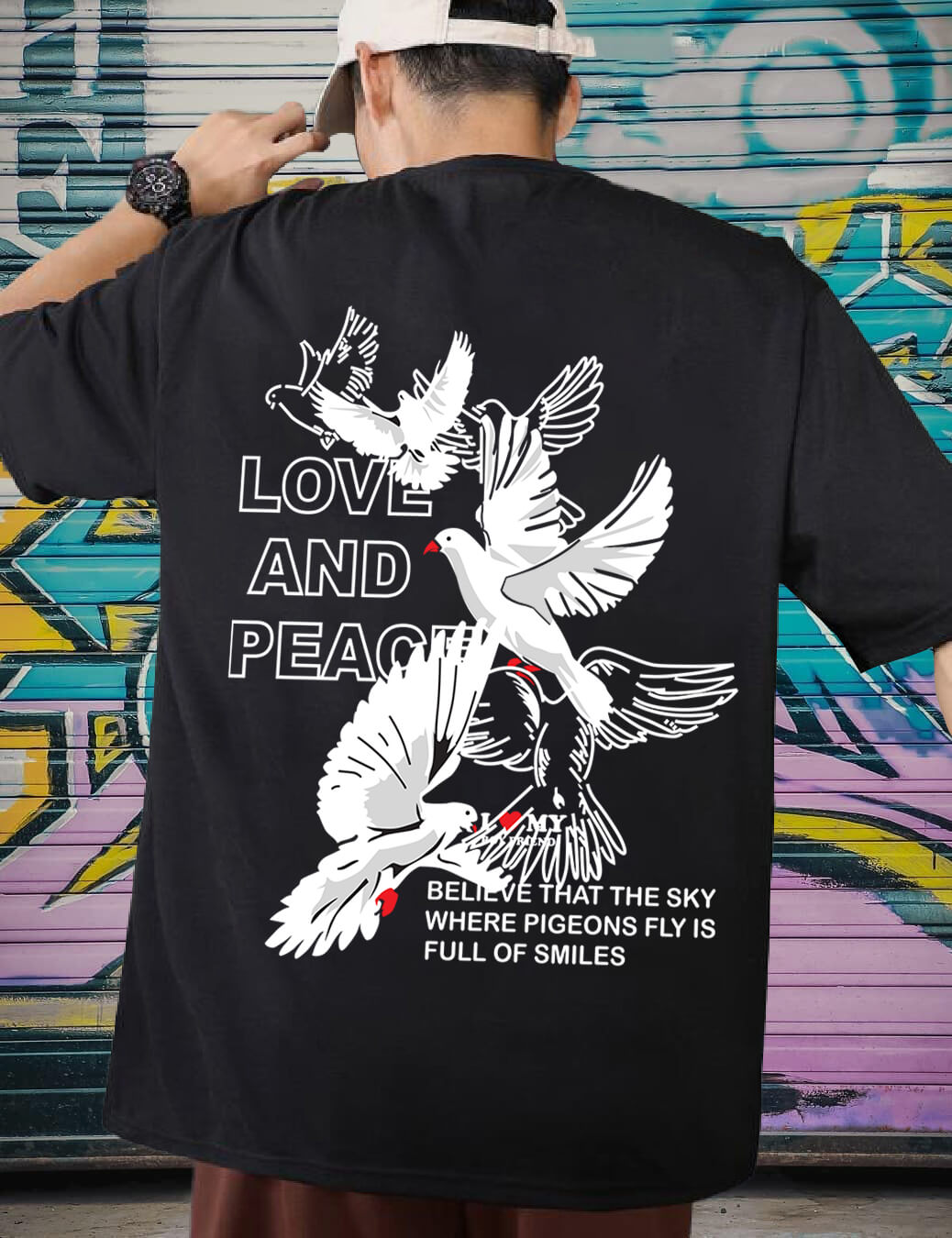 Bird T-Shirt- Oversized T-Shirt