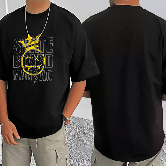 smiley tshirt-Oversized Tshirt