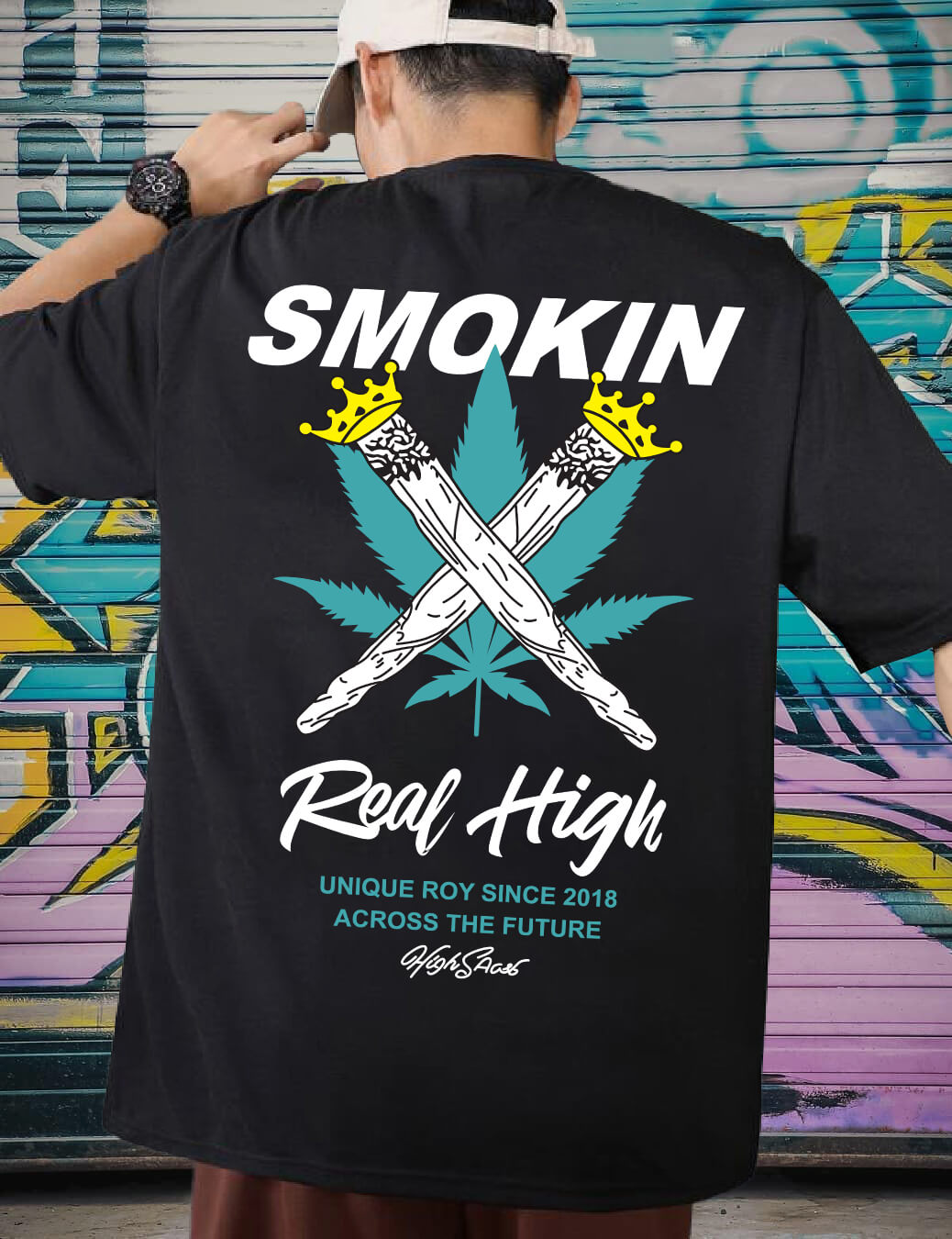 Smokin - Oversized Tshirt