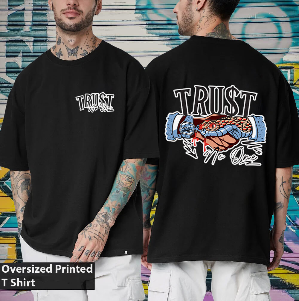 trust me t shirt- oversized t shirt