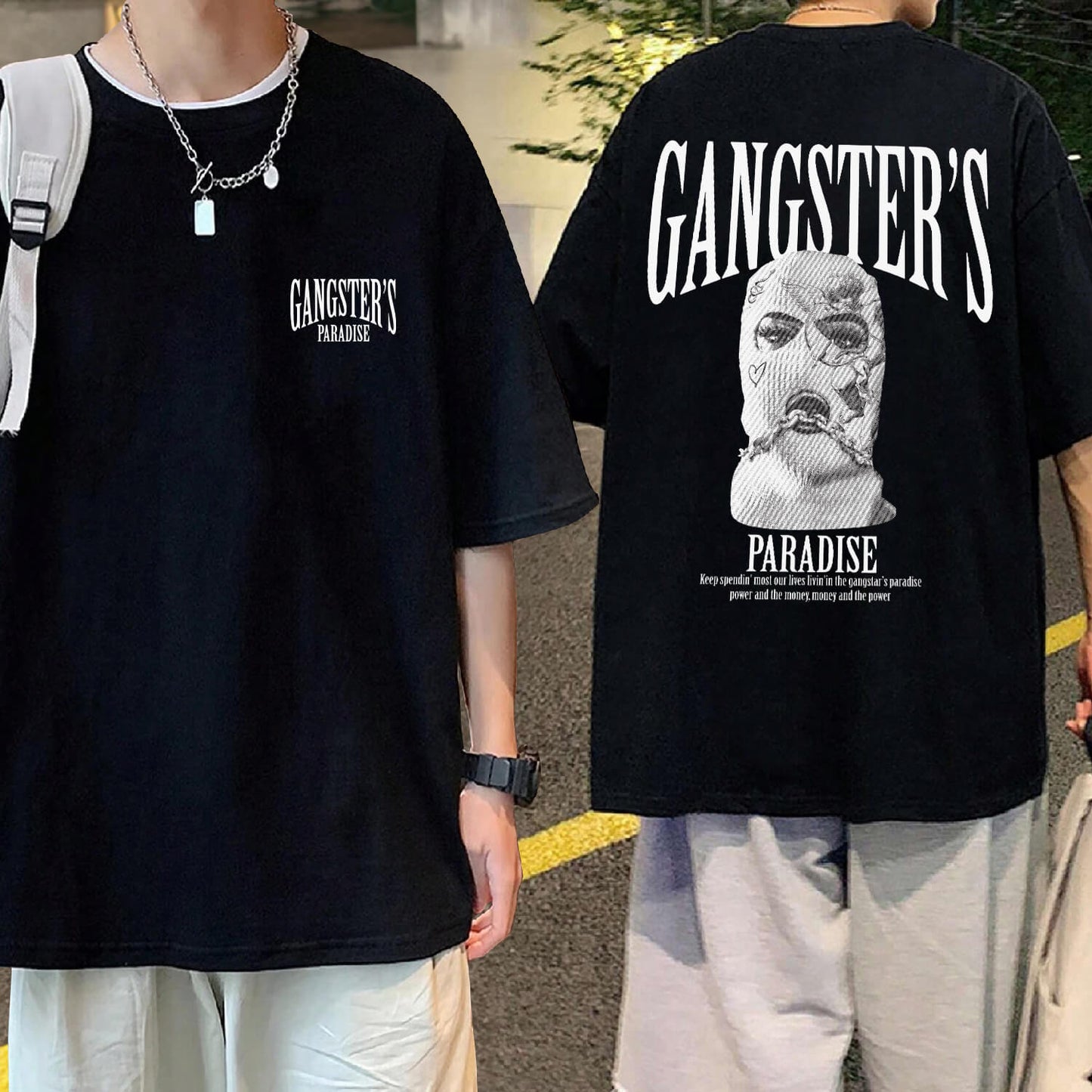 Gangster Paradise - Oversized Tshirt