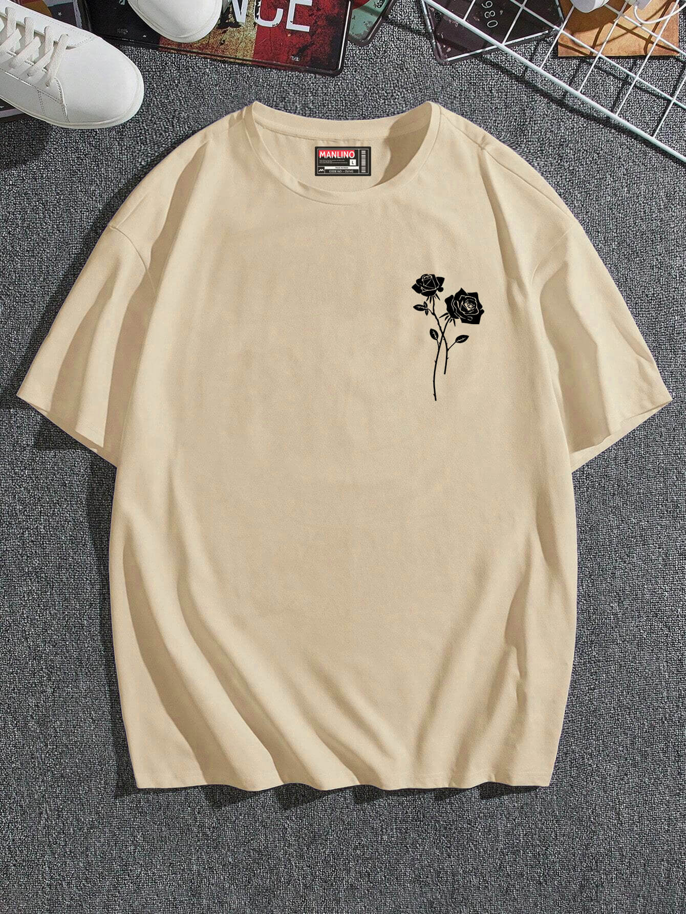 rose tshirt - Oversized T shirt