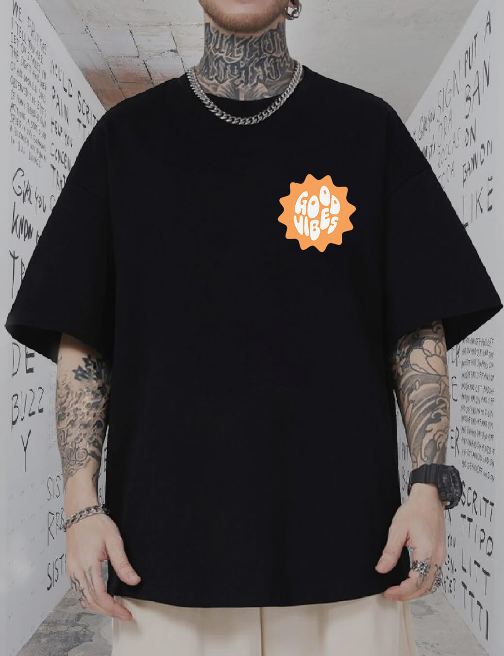 Good Vibes - Oversized Tshirt