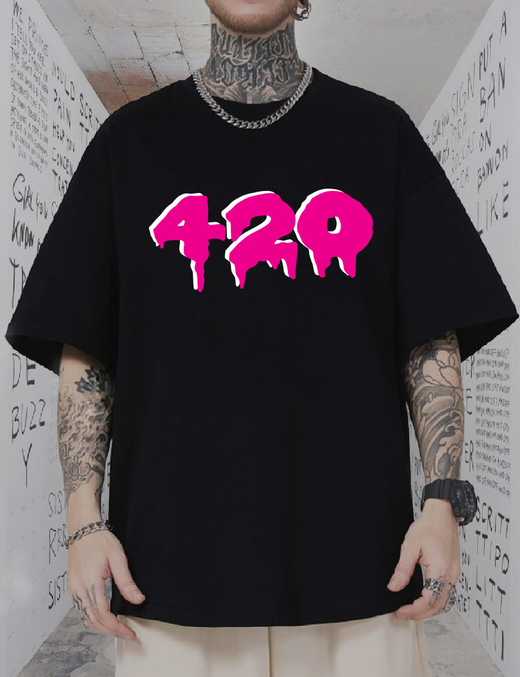 Anime boy - Oversized T shirt