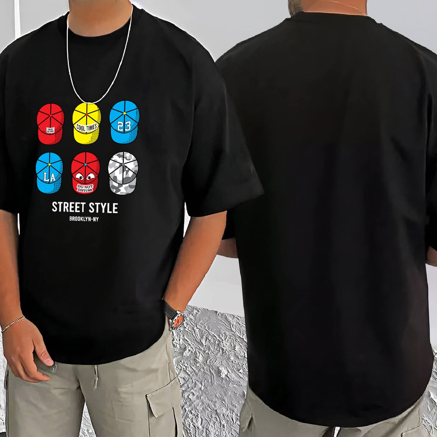 street style t shirt - Oversized T shirt