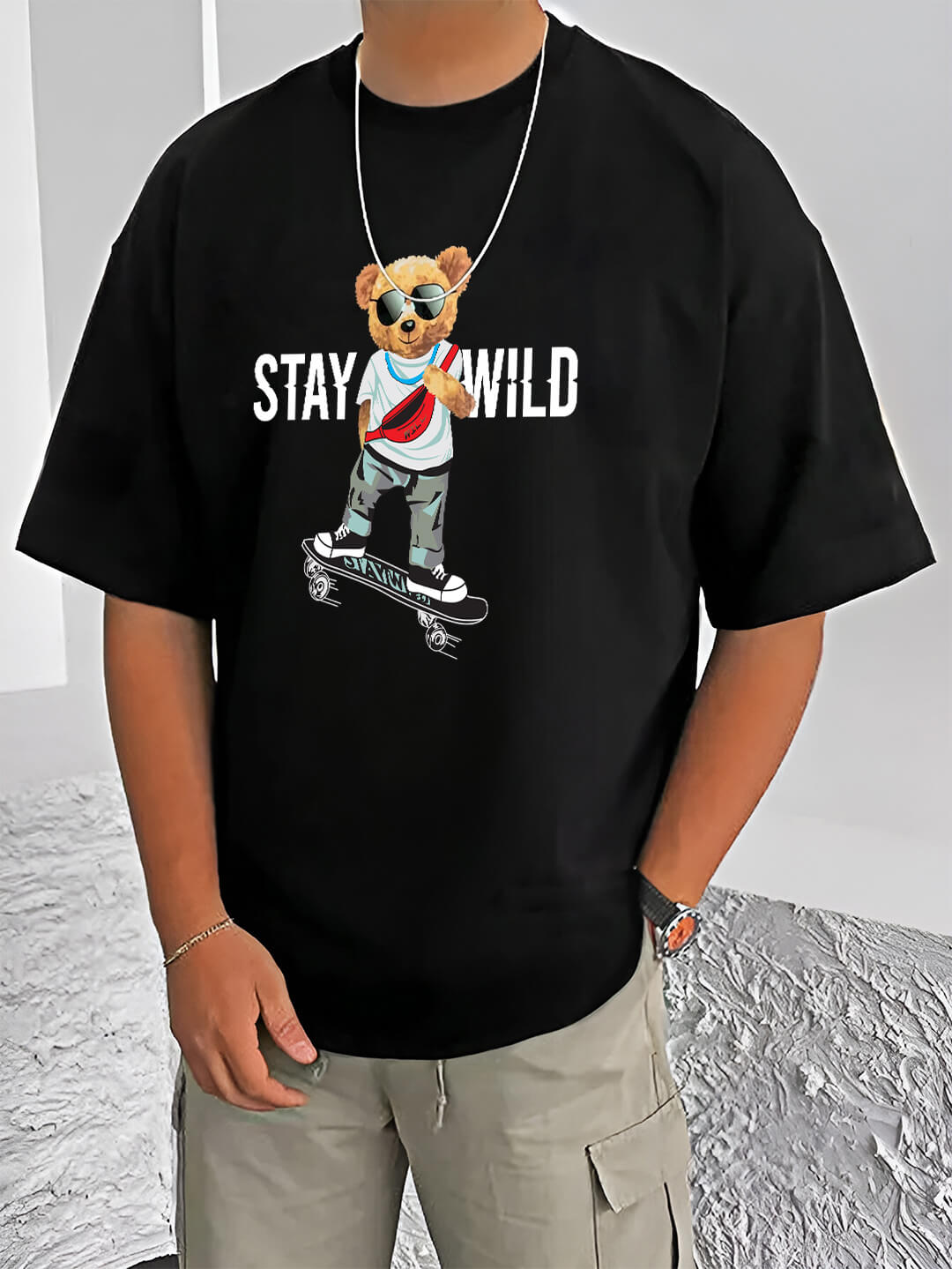 teddy bear - Oversized T shirt