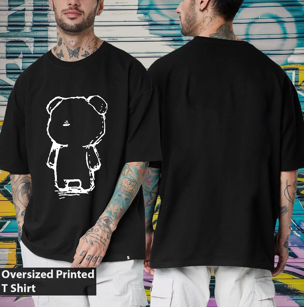 half-sleeve-oversized-tshirt